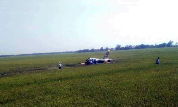 Máy bay quân sự rơi tại Phú Yên, một người thiệt mạng